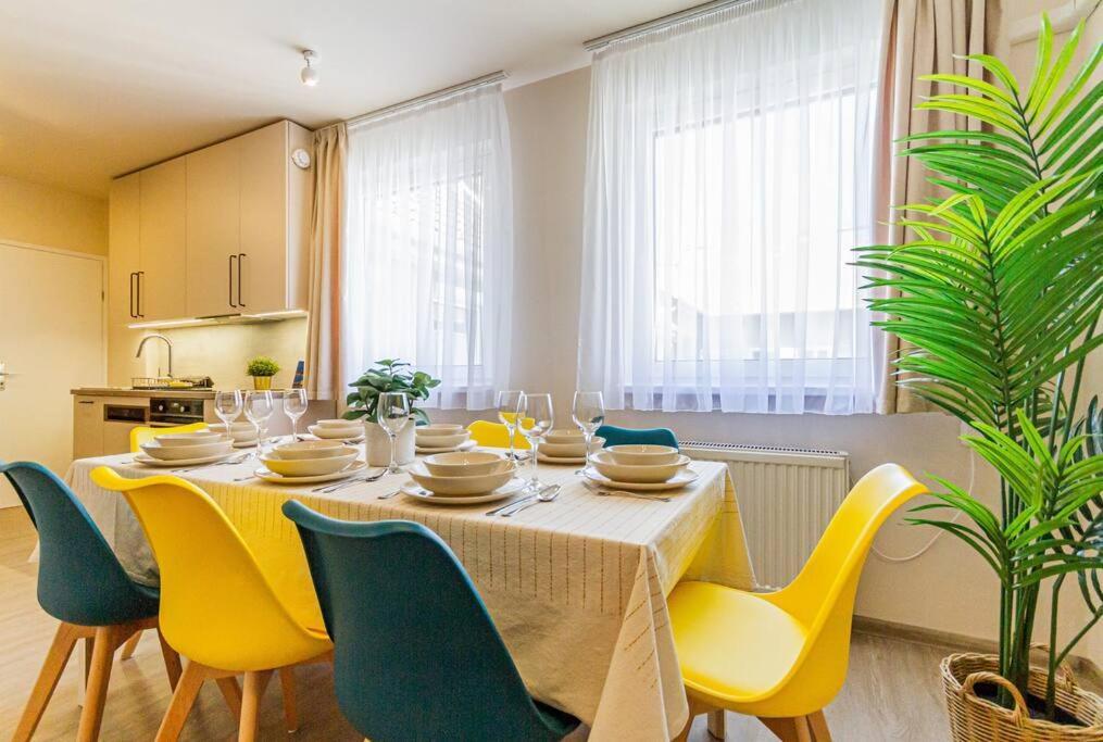 Roomy Apartment 80Sqm At City Center Free Parking Space, Ac & Balcony 布达佩斯 外观 照片