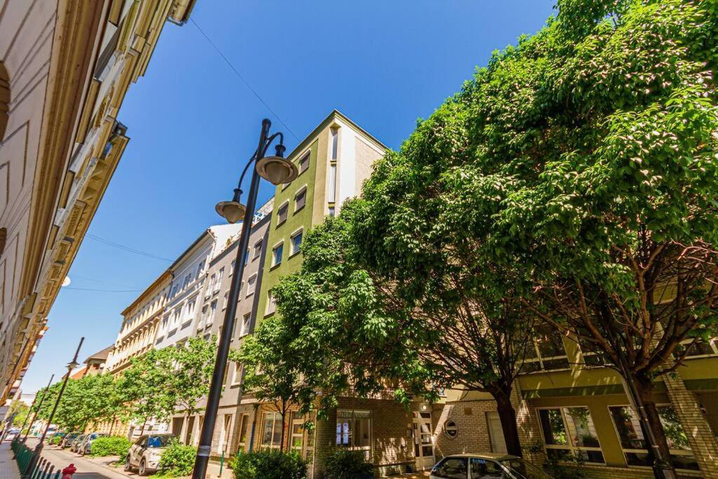 Roomy Apartment 80Sqm At City Center Free Parking Space, Ac & Balcony 布达佩斯 外观 照片